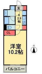 プロスペクト東雲橋の物件間取画像